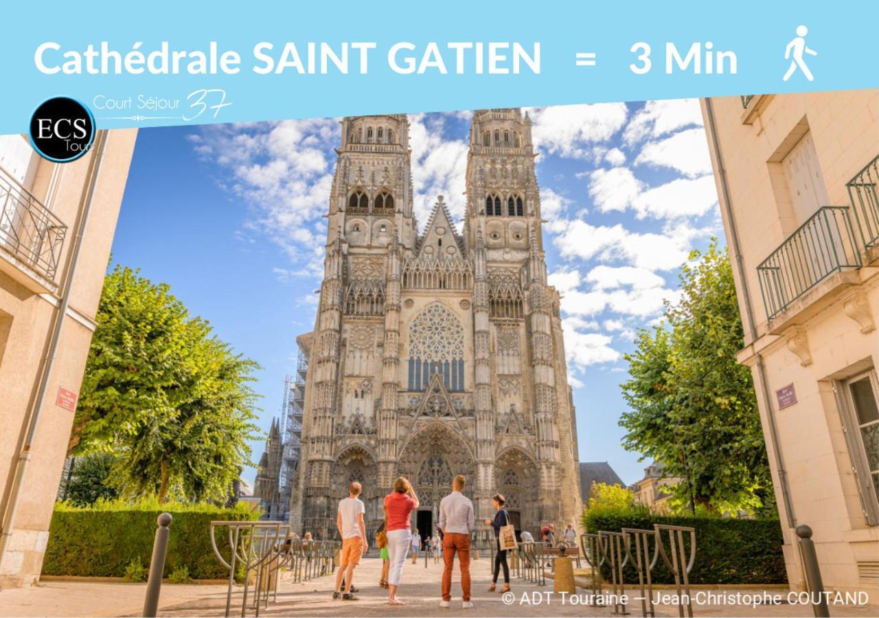 "Colbert Studio" Coeur De Ville - Cathedrale Saint Gatien Тур Екстер'єр фото